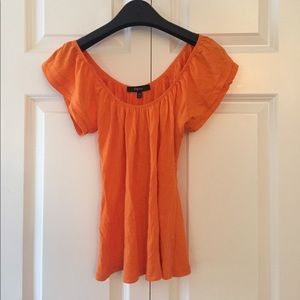 Express Orange blouse